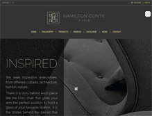 Tablet Screenshot of hamiltonconte.com